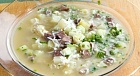Окрошка с говядиной Окрошка с говядиной