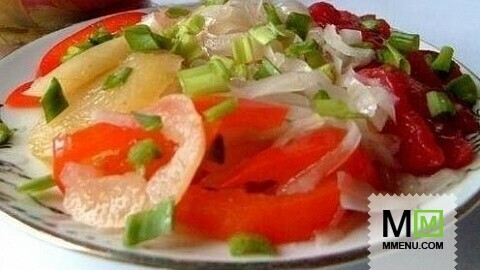 Слоеный салат с капустой