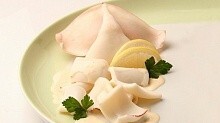 Рецепт - Кальмары со сливочно-коньячным соусом