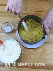 Приготовление блюда по рецепту - Слоеный салат Овощной торт. Шаг 4