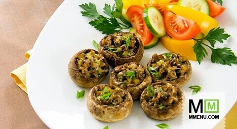 Грибы, запеченные с сыром Грибы, запеченные с сыром