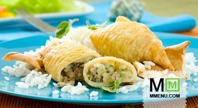 Фаршированные кальмары