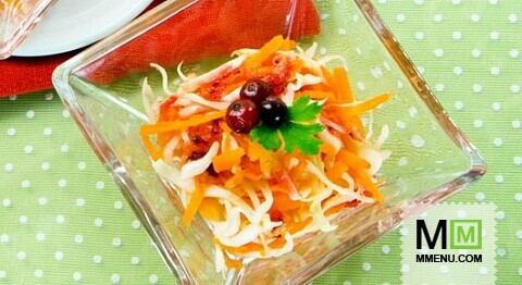 Салат из моркови с капустой Салат из моркови с капустой