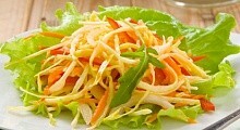 Рецепт - Салат из свежей капусты со сладким перцем