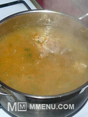 Приготовление блюда по рецепту - Суп с фрикадельками - рецепт от Виталий. Шаг 8
