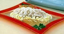Рецепт - Салат с кальмарами и рисом (2)