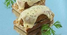 Рецепт - Горячие бутерброды с котлетами