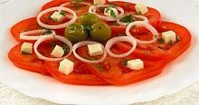 Рецепт - Салат из свежих помидоров (2)