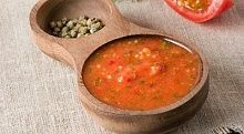 Рецепт - Острый соус из помидоров