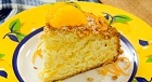 Торт с апельсинами и миндалем
