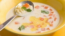 Рецепт - Суп молочный с тыквой и крупой (2)