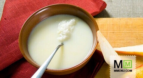 Молочный суп с рисом Молочный суп с рисом