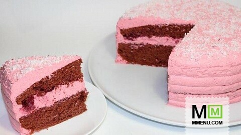Торт "Розовый Фламинго"
