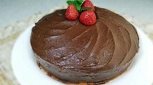 Рецепт - Шоколадный манник с шоколадной начинкой