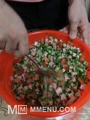 Приготовление блюда по рецепту - Салат "Весенняя Романтика" . Шаг 4