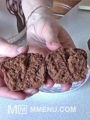 Приготовление блюда по рецепту - Постные (вегетарианские) шоколадные кексы. Шаг 5