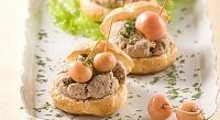 Заварные булочки с кремом из утки