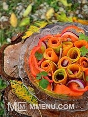 Приготовление блюда по рецепту - Салат из тыквы и моркови  в маринаде. . Шаг 5