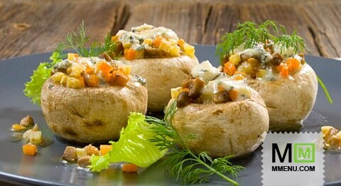Шампиньоны фаршированные (4) Шампиньоны фаршированные (4)