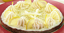 Рецепт - Холодный пирог с лимоном