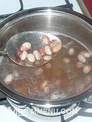 Приготовление блюда по рецепту - Постный суп с фасолью и грибами. Шаг 2