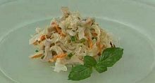 Рецепт - Салат из квашеной капусты с грибами (2)