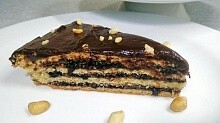 Рецепт - Песочный пирог с начинкой
