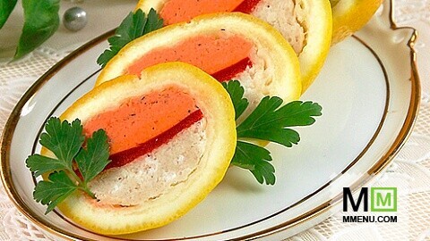 Лимон фаршированный Лимон фаршированный