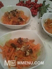 Приготовление блюда по рецепту - Салат "Оранжевое настроение". Шаг 6