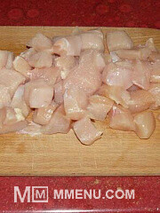 Приготовление блюда по рецепту - Куриное филе в сметанном соусе. Шаг 1