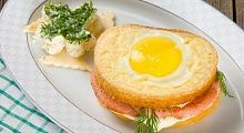 Рецепт - Горячие бутерброды с яйцами