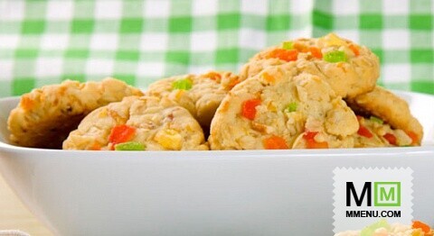 Овсяное печенье с сухофруктами и орехами Овсяное печенье с сухофруктами и орехами