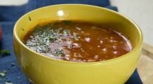 Рецепт - Томатный суп с карри