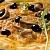 Пицца с анчоусами и маслинами