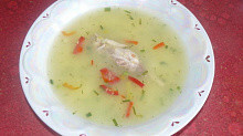 Рецепт - Суп с кукурузной крупой