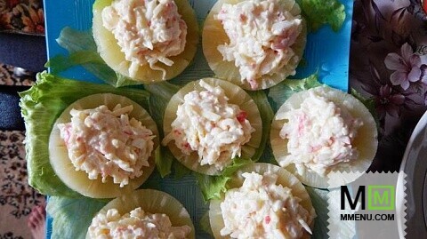 Закуска с ананасами Закуска с ананасами