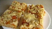 Рецепт - Вкусный песочный пирог с абрикосами