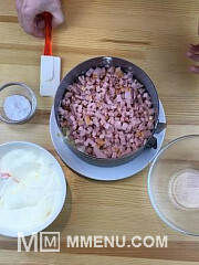 Приготовление блюда по рецепту - Слоеный салат Овощной торт. Шаг 5