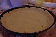 Приготовление блюда по рецепту - Пирог с рабарбаром и яблоками . Шаг 9
