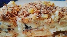 Рецепт - Торт Наполеон из слоёного печенья. Вкусно и недорого