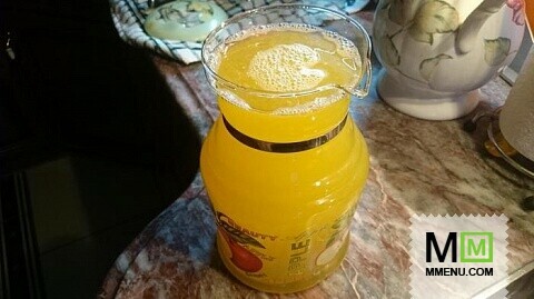Напиток из апельсина