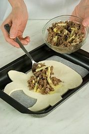 Приготовление блюда по рецепту - Пирог с мясом (2). Шаг 3