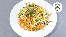 Рецепт - Салат с дайконом и морковью