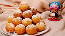 Рецепт - Творожные пончики (шарики)