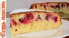 Рецепт - Пирог с ягодами на сковороде, без духовки