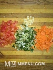 Приготовление блюда по рецепту - Овощной суп на бульоне из индейки.. Шаг 3