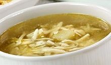 Рецепт - Суп картофельный с брынзой