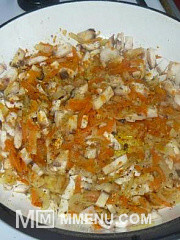 Приготовление блюда по рецепту - Чечевица с грибами и овощами. Шаг 10