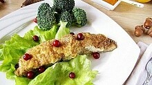 Рецепт - Филе рыбы под хрустящей корочкой