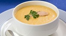 Рецепт - Суп-пюре с лососем